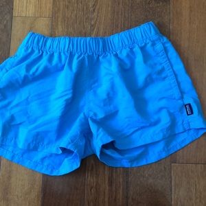 Light blue women’s Patagonia shorts